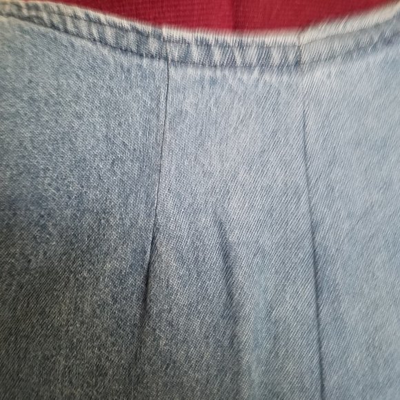 HOME MADE DENIM JUMPER DRESS Size L - Picture 7 of 8